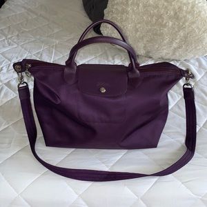 Lonchamp Le Pliage Neo Bag Purple